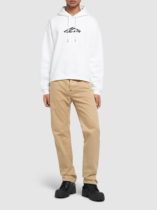 Luisaviaroma Felpa Icon Con Cappuccio E Logo