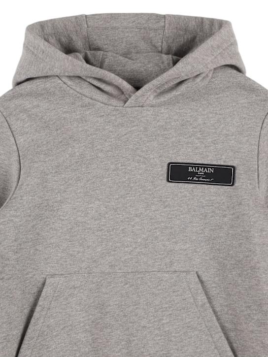 Luisaviaroma Felpa In Cotone Con Cappuccio E Logo