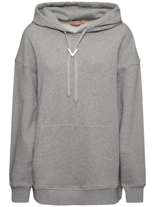 Luisaviaroma Felpa in cotone con cappuccio