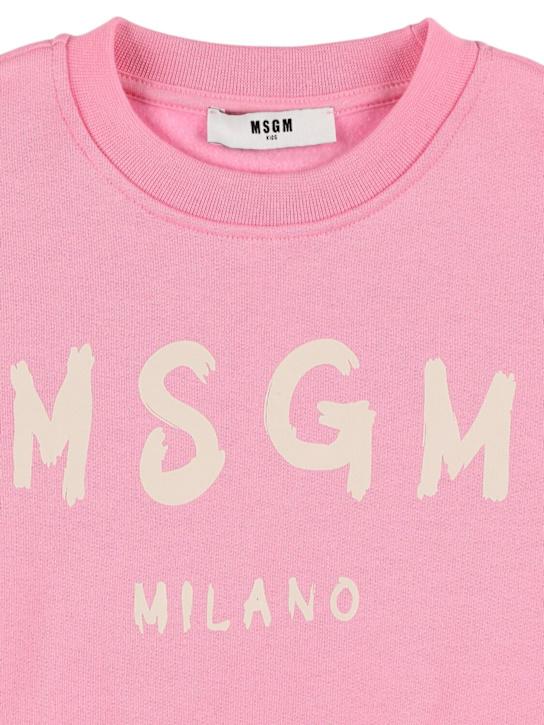 Luisaviaroma Felpa In Cotone Con Logo