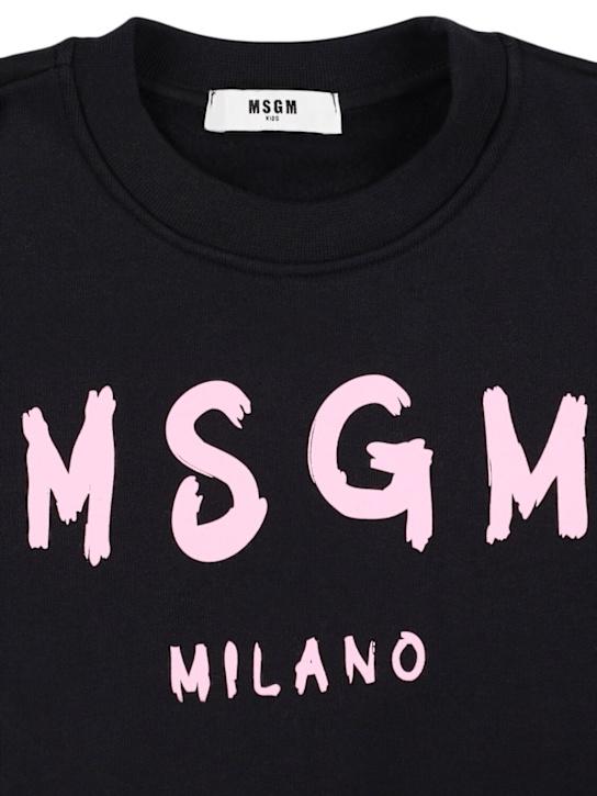 Luisaviaroma Felpa In Cotone Con Logo