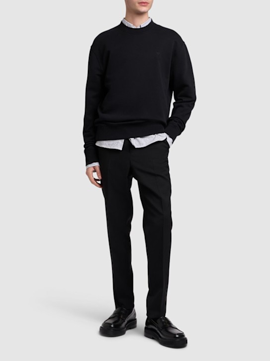 Luisaviaroma Felpa In Cotone Con Logo