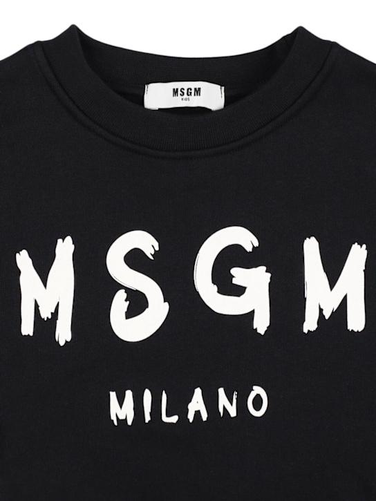 Luisaviaroma Felpa In Cotone Con Stampa