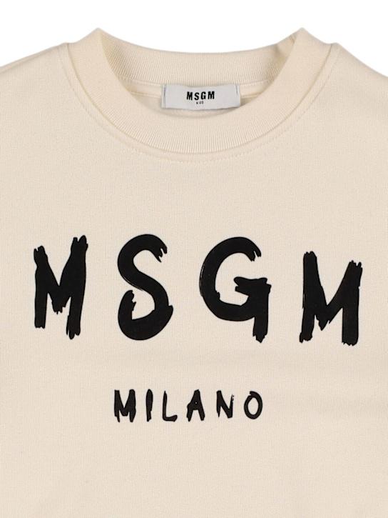 Luisaviaroma Felpa In Cotone Con Stampa