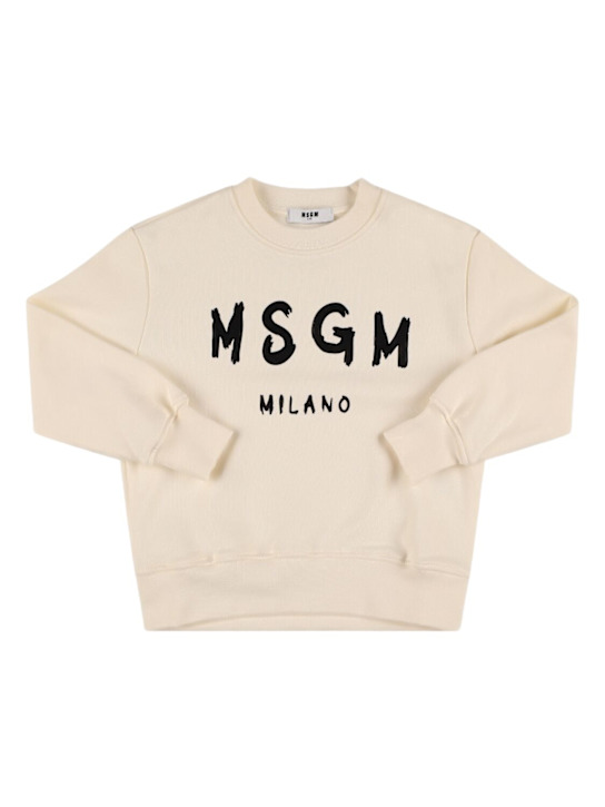 Luisaviaroma Felpa in cotone con stampa