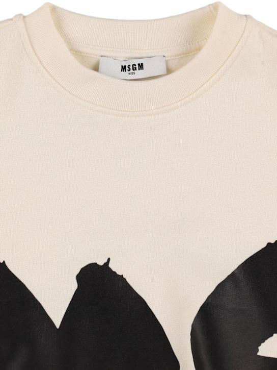 Luisaviaroma Felpa In Cotone Con Stampa