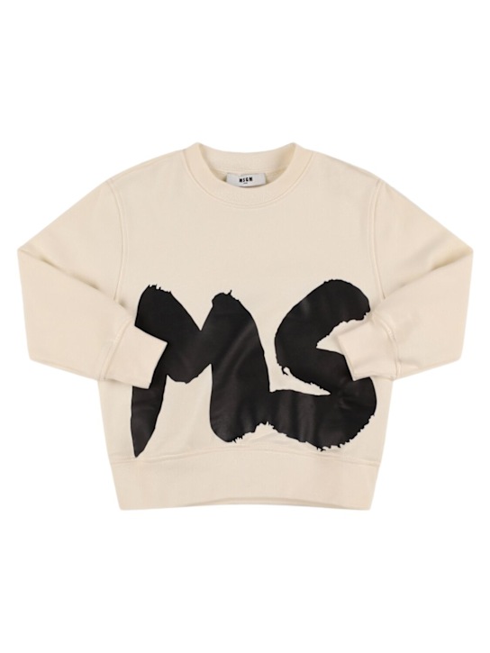 Luisaviaroma Felpa in cotone con stampa