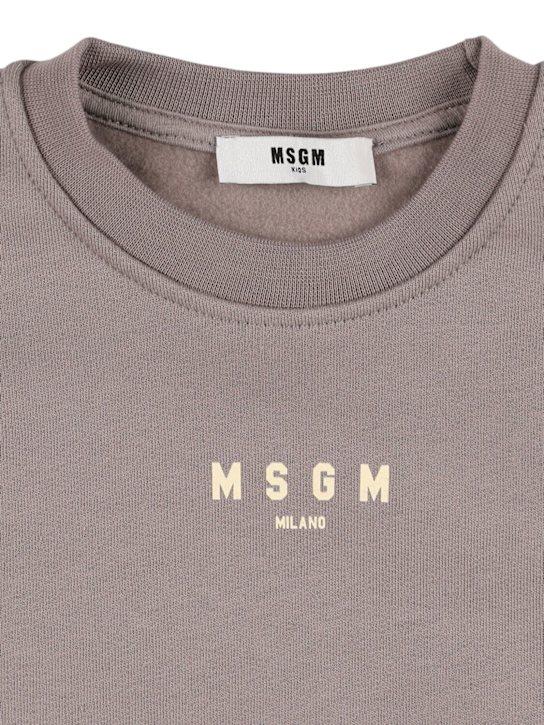 Luisaviaroma Felpa In Cotone Con Stampa