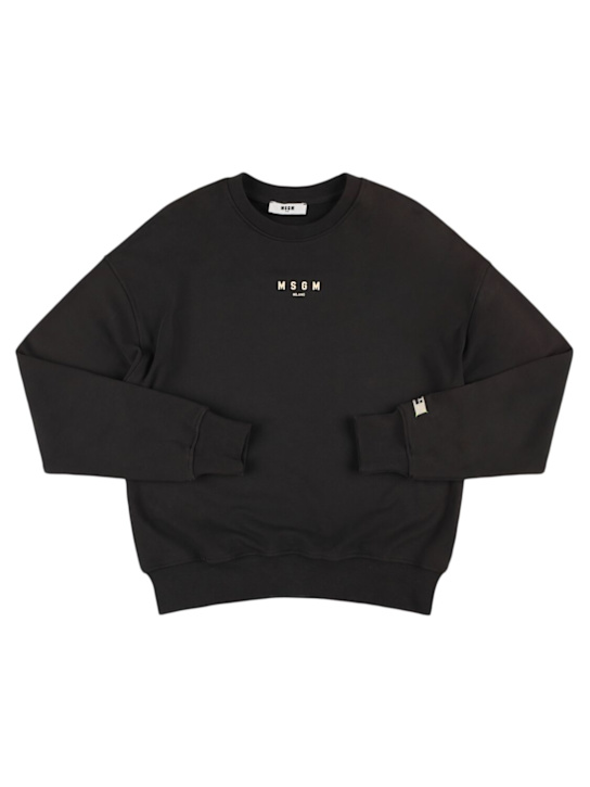 Luisaviaroma Felpa in cotone con stampa