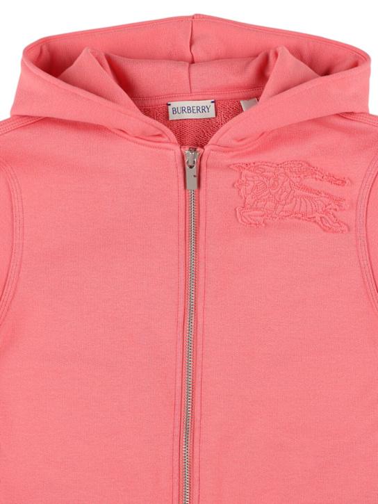 Luisaviaroma Felpa In Cotone Con Zip E Cappuccio