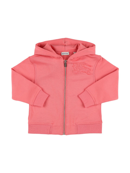 Luisaviaroma Felpa in cotone con zip e cappuccio