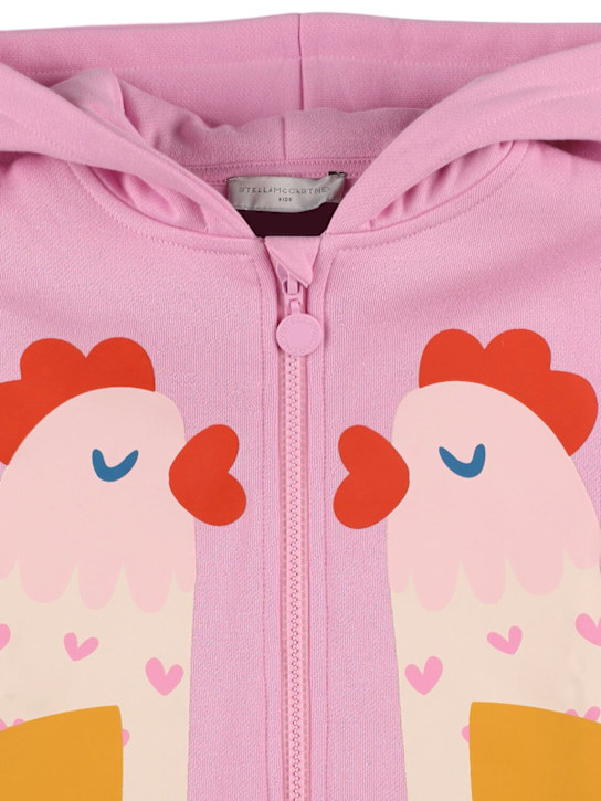 Luisaviaroma Felpa In Cotone Con Zip E Cappuccio