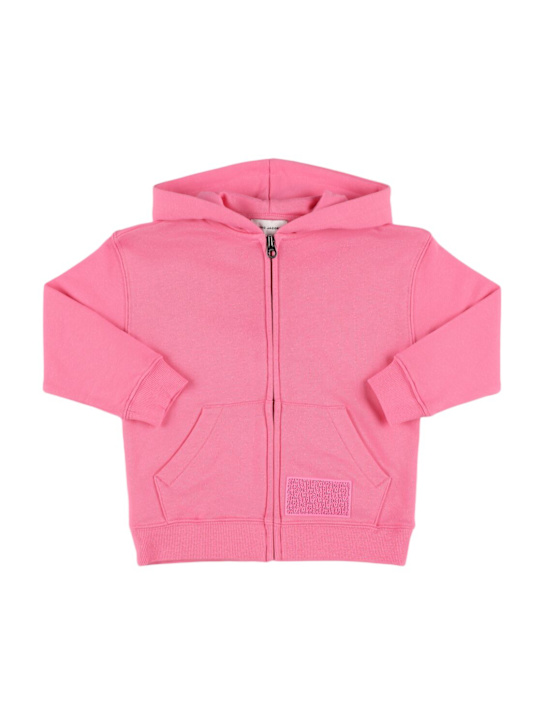 Luisaviaroma Felpa in cotone con zip e cappuccio