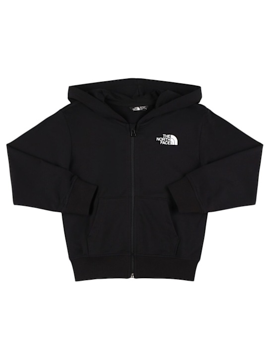 Luisaviaroma Felpa in cotone con zip e cappuccio