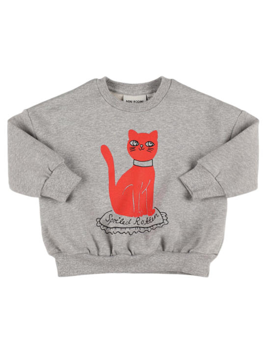 Luisaviaroma Felpa in cotone organico con stampa