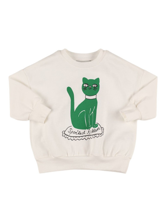 Luisaviaroma Felpa in cotone organico con stampa