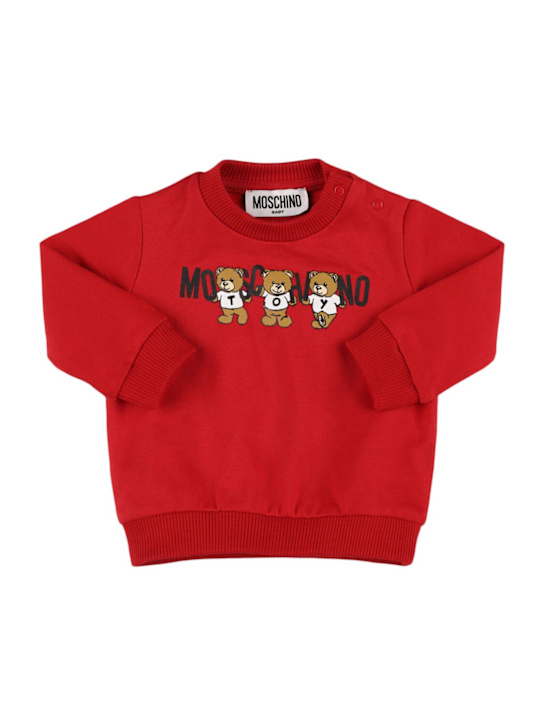 Luisaviaroma Felpa in cotone stampato