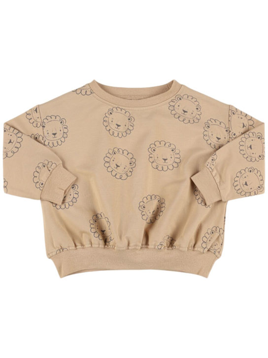Luisaviaroma Felpa in cotone stampato