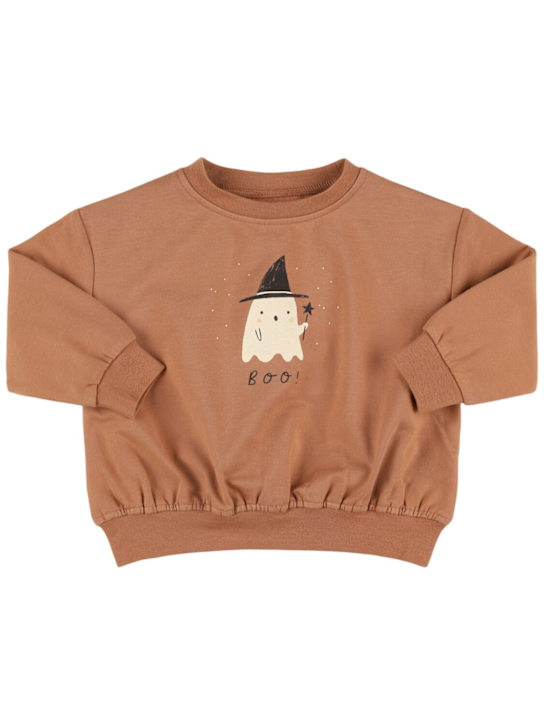 Luisaviaroma Felpa in cotone stampato