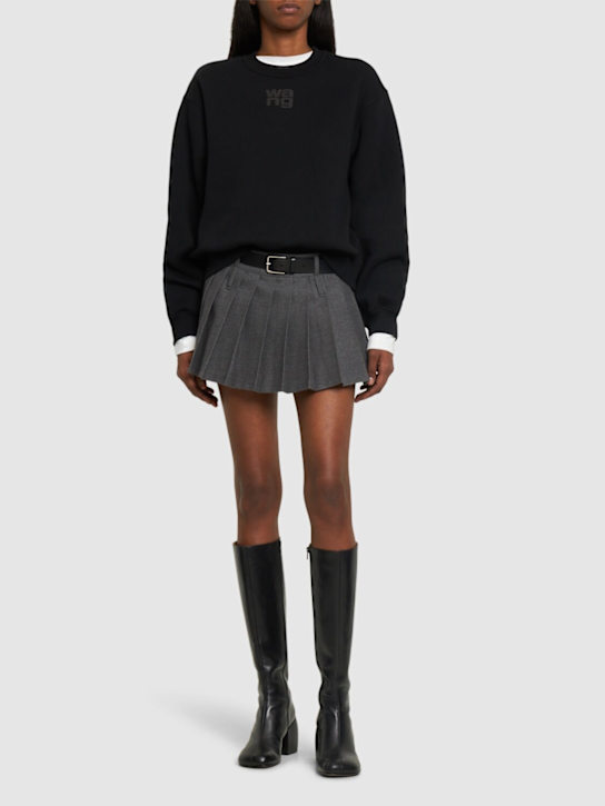 Luisaviaroma Felpa In Jersey Di Cotone Con Logo