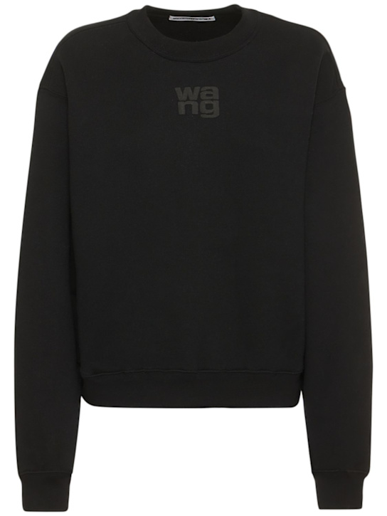 Luisaviaroma Felpa in jersey di cotone con logo