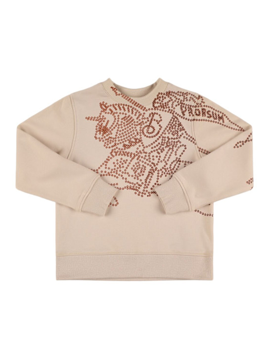 Luisaviaroma Felpa in jersey di cotone con ricami