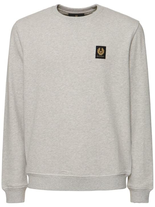 Luisaviaroma Felpa in pile di cotone con logo