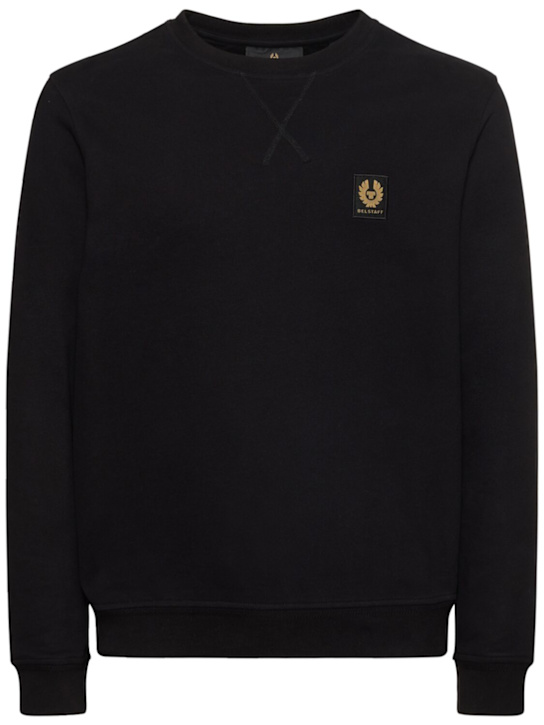 Luisaviaroma Felpa in pile di cotone con logo
