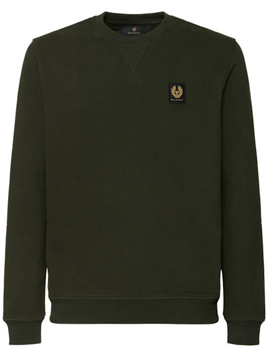 Luisaviaroma Felpa in pile di cotone con logo