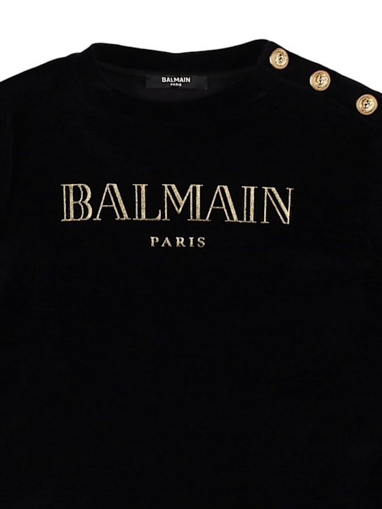 Luisaviaroma Felpa In Velluto Di Misto Cotone