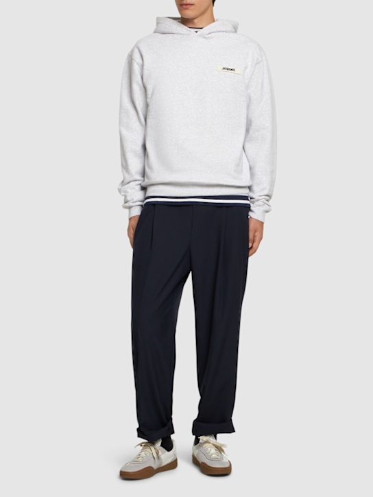 Luisaviaroma Felpa Le Hoodie Gros Grain In Cotone