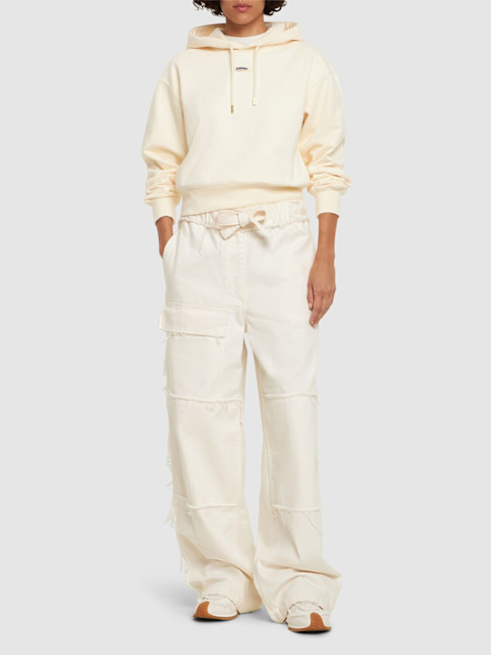 Luisaviaroma Felpa Le Hoodie Gros Grain In Cotone