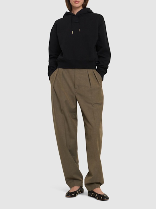 Luisaviaroma Felpa Le Hoodie Gros Grain In Cotone
