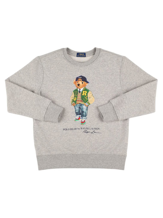 Luisaviaroma Felpa Polo Bear in misto cotone
