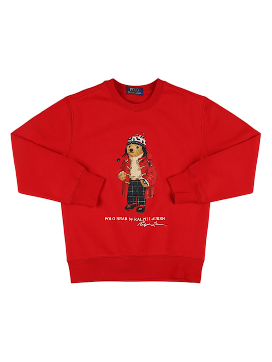 Luisaviaroma Felpa Polo Bear in misto cotone