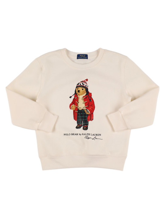 Luisaviaroma Felpa Polo Bear in misto cotone
