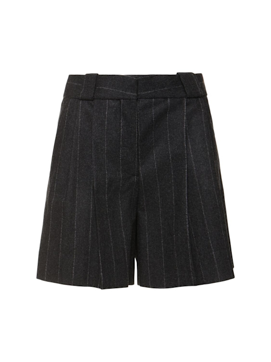 Luisaviaroma Ferien Fell pinstriped Bermuda shorts