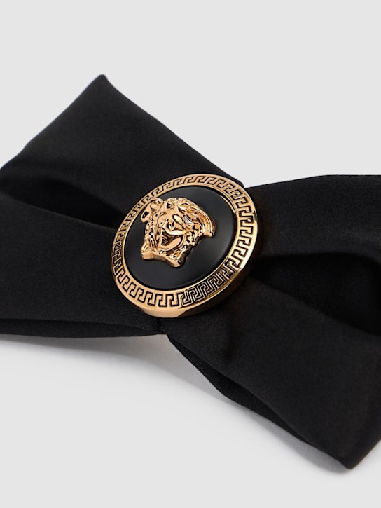 Luisaviaroma Fermacapelli Grande In Raso Con Logo
