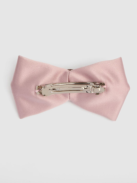 Luisaviaroma Fermacapelli Grande In Raso Con Logo