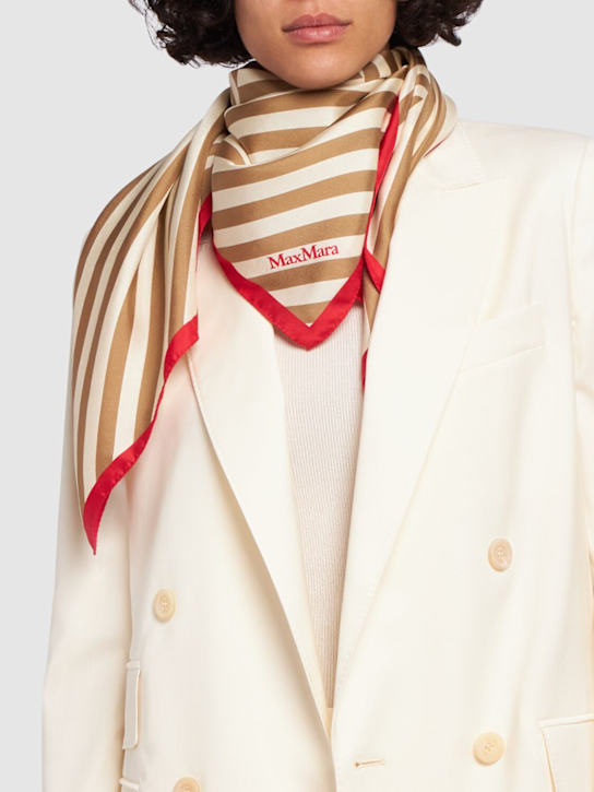 Luisaviaroma Foulard Carré In Seta