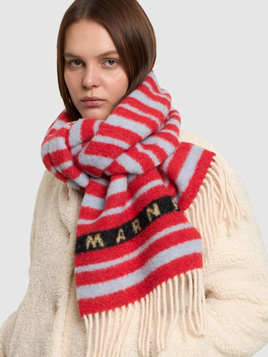 Luisaviaroma Foulard In Misto Lana