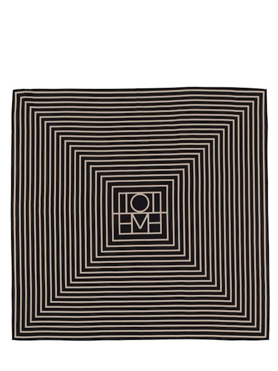 Luisaviaroma Foulard in seta monogram