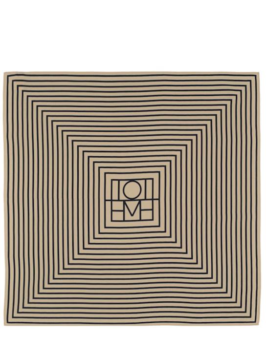 Luisaviaroma Foulard in seta monogram