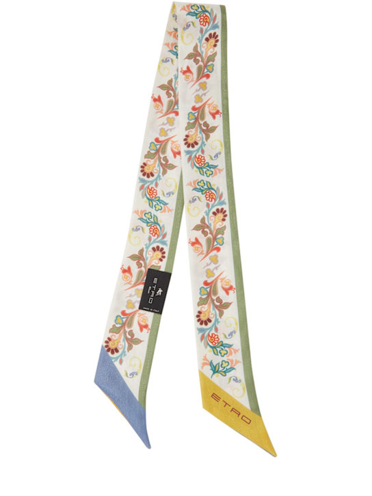 Luisaviaroma Foulard in seta stampata