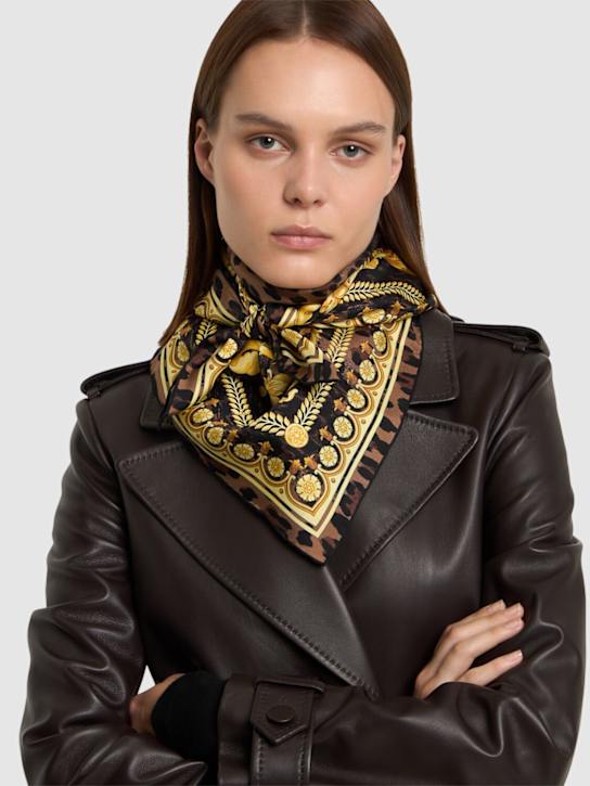Luisaviaroma Foulard In Seta Stampata