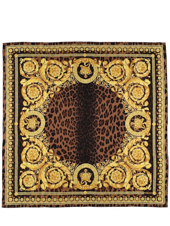 Luisaviaroma Foulard in seta stampata