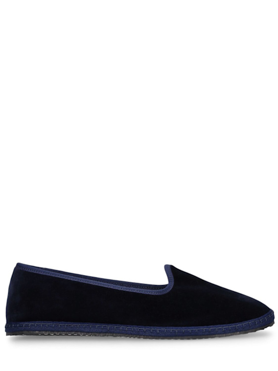 Luisaviaroma Friulane in velluto blu 10mm