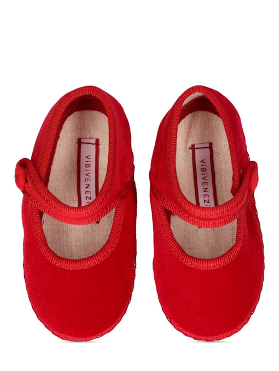 Luisaviaroma Friulane Mary Jane Neonato In Velluto