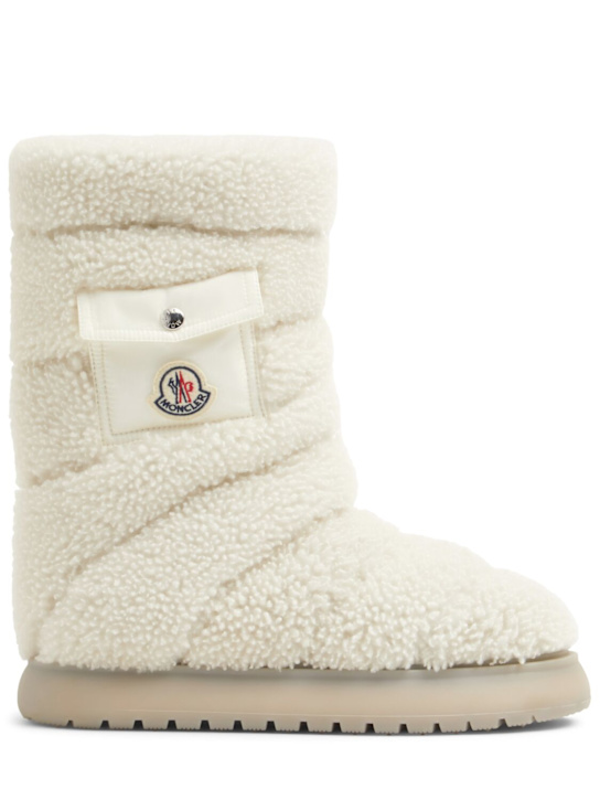Luisaviaroma Gaia Pocket Mid shearling boots