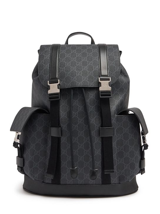 Luisaviaroma GG Black backpack